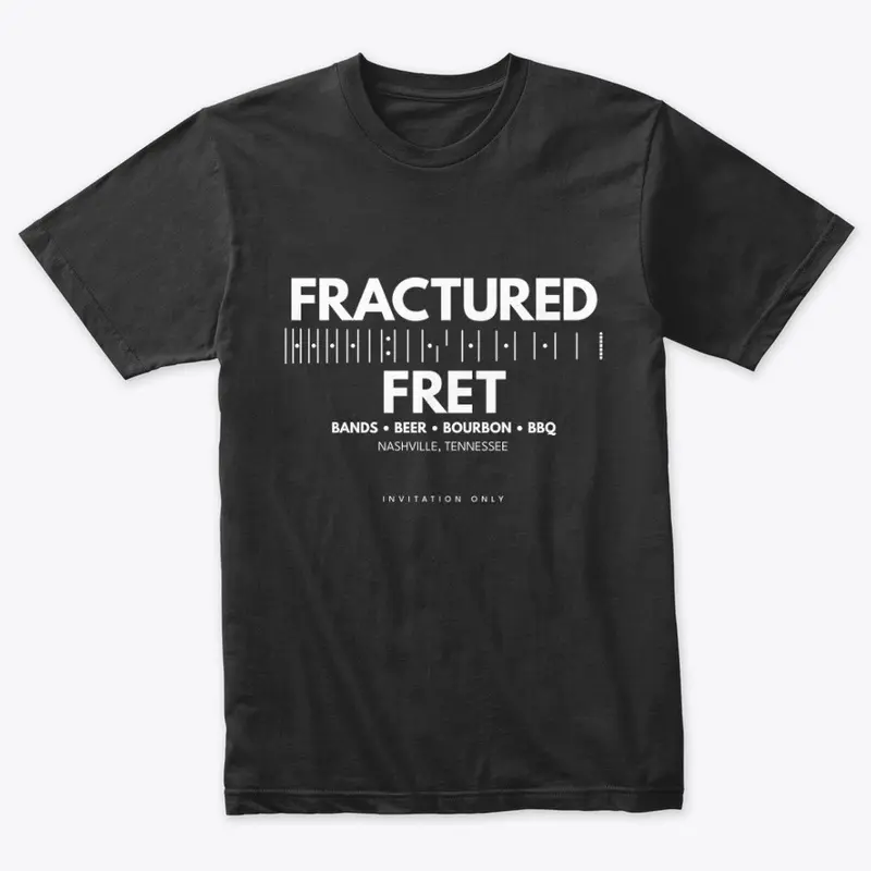 Fractured Fret Guitar Bar Merch