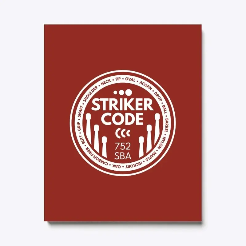 Striker Code Drum Sticks Merch