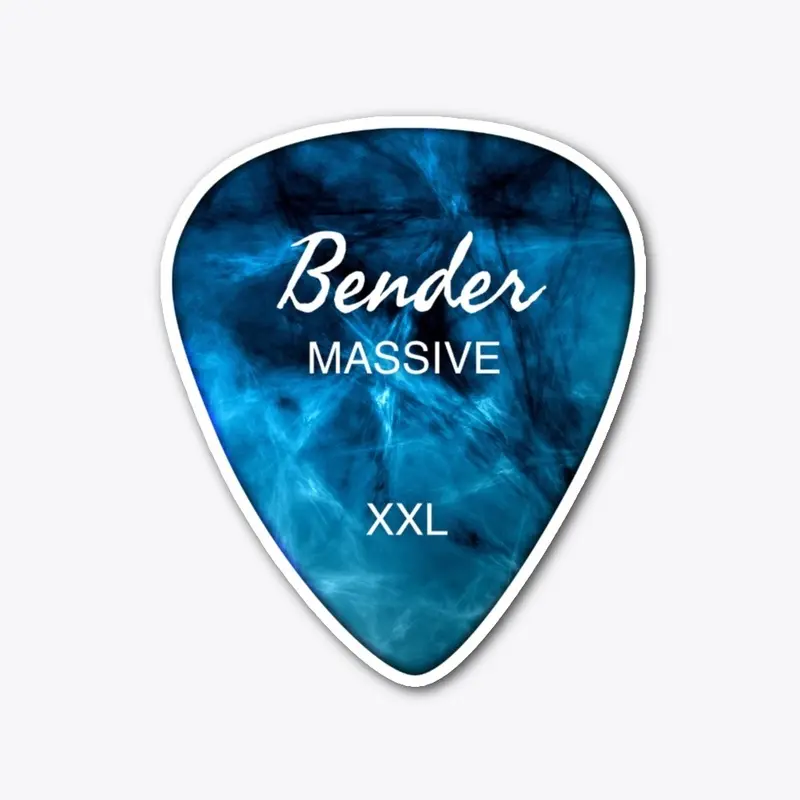 Massive Bender Guitar Pick